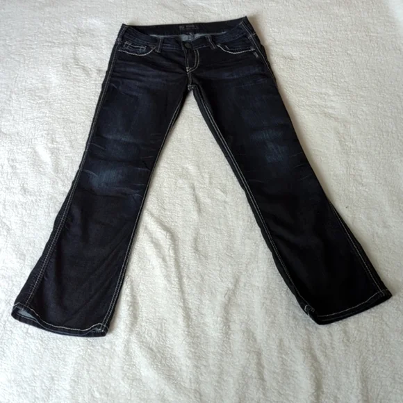 Silver Jeans Frances 18" Boot Cut Size 29 Length 31 - Picture 4 of 8